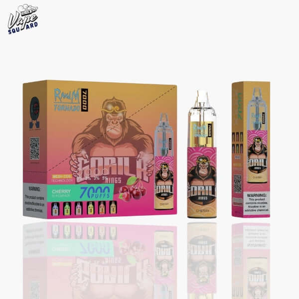 Cherry RandM Tornado 7000 Puffs Prefilled Vape