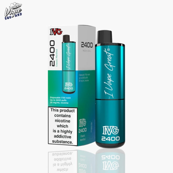 Classic Menthol IVG 2400 Prefilled Vape
