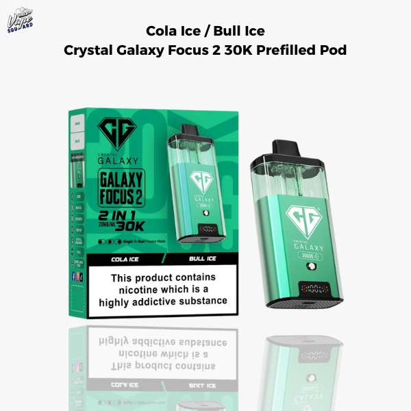 Cola Ice / Bull Ice Crystal Galaxy Focus 2 30K Prefilled Pod
