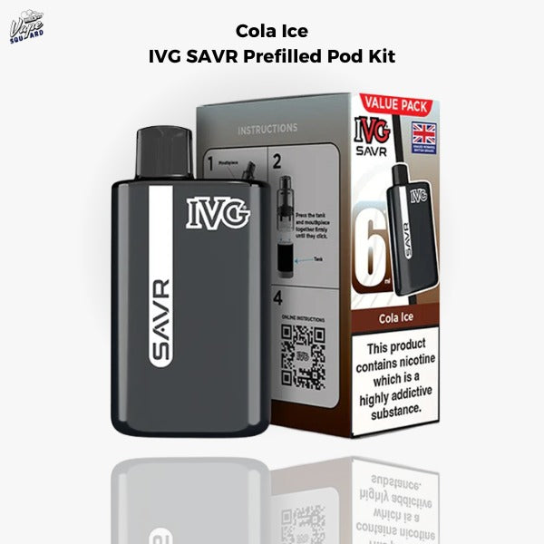 Cola Ice IVG SAVR Prefilled Pod Kit