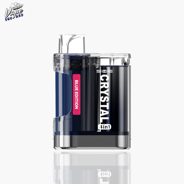 Blue Edition SKE Crystal 4in1 Prefilled Pod Vape Kit 2400 Puffs