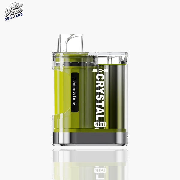 Lemon and Lime SKE Crystal 4in1 Prefilled Pod Vape Kit 2400 Puffs
