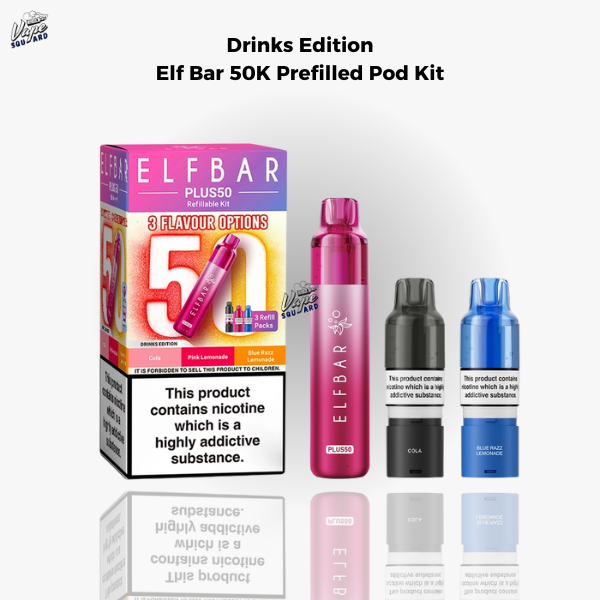 Drinks Edition Elf Bar 50K Prefilled Pod Kit