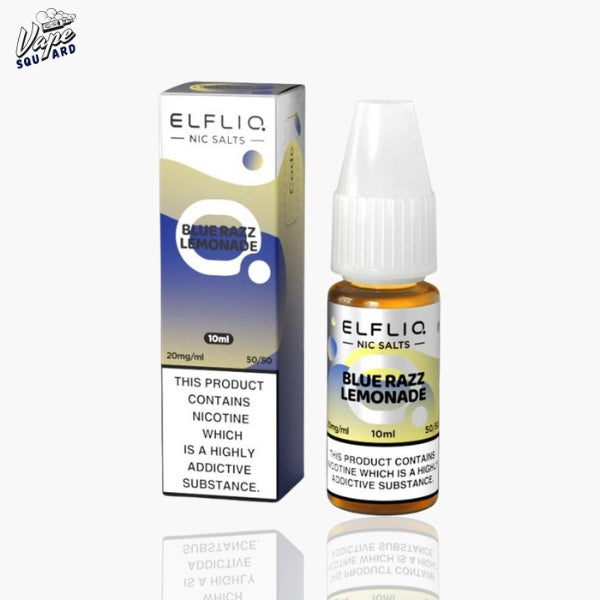 Blue Razz Lemonade ELF BAR ELFLIQ Nic Salt (Pack of 10
