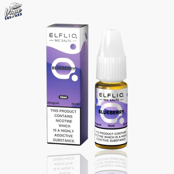 Blueberry ELF BAR ELFLIQ Nic Salt (Pack of 10