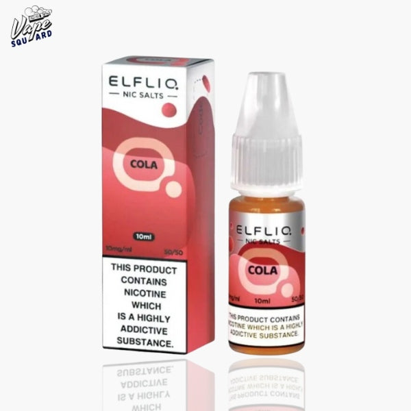 Cola ELF BAR ELFLIQ Nic Salt (Pack of 10)