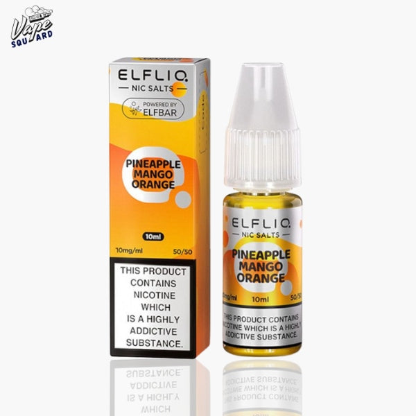 Pineapple Mango Orange ELF BAR ELFLIQ Nic Salt (Pack of 10)