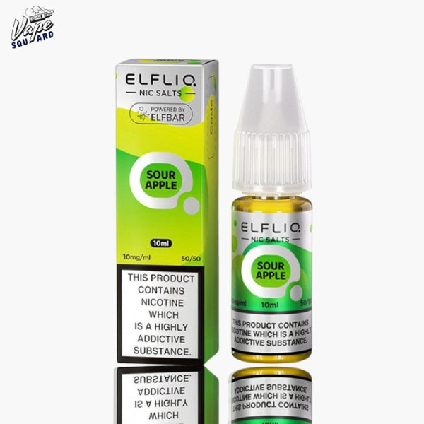 Sour Apple ELF BAR ELFLIQ Nic Salt (Pack of 10)