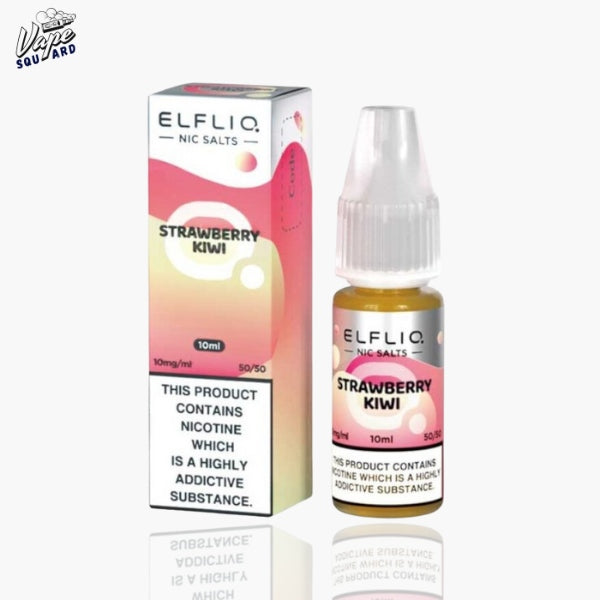 Strawberry Kiwi ELF BAR ELFLIQ Nic Salts (Pack of 10)