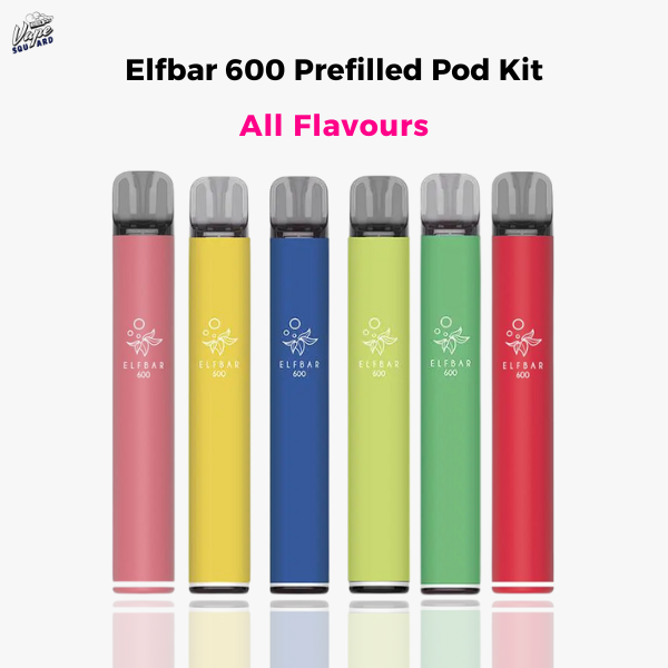 Elf Bar 600 Prefilled Pod Kit: The Ultimate Flavor Collection