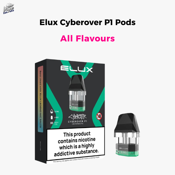 Elux Cyberover P1 Pods (Pack of 4)