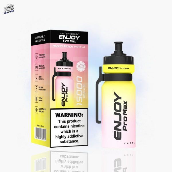 enjoy vape disposable Enjoy Pro Max 15000 Mango Peach Papaya Prefilled Vape