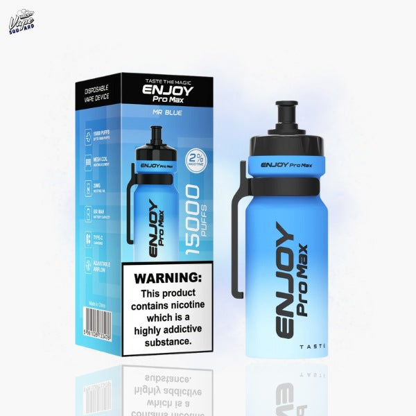 une vape Mr Fog Nova Blue Razz Steezy 20ml Rechargeable Disposable Vape (36000 Puffs) main image 0