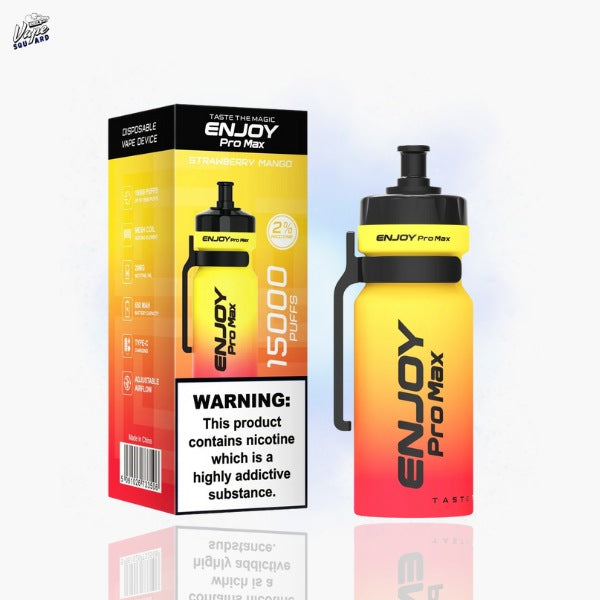 Enjoy Pro Max 15000 Strawberry Mango Prefilled Vape Enjoy Pro Max 15000 Strawberry Mango Prefilled Vape