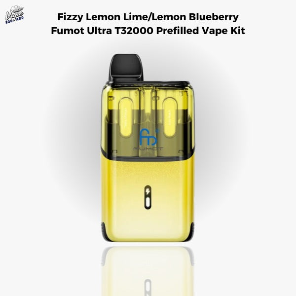 Fizzy Lemon Lime/Lemon Blueberry Fumot Ultra T32000 Prefilled Vape Kit