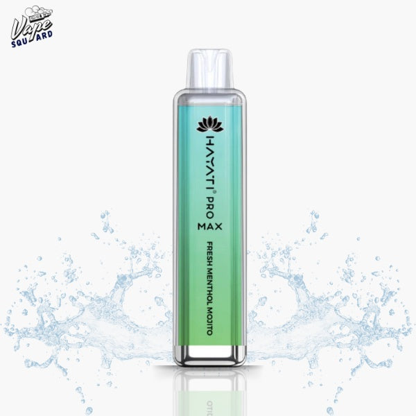 Fresh Menthol Mojito Hayati Pro Max 4000 Puffs Prefilled Vape