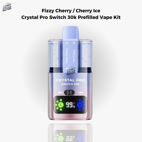 Fizzy Cherry / Cherry Ice Crystal Pro Switch 30k Prefilled Vape Kit