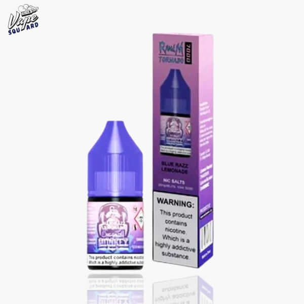 Blue Razz Lemonade Fumot RandM Tornado 7000 Nic Salts 10ml (Box of 10)