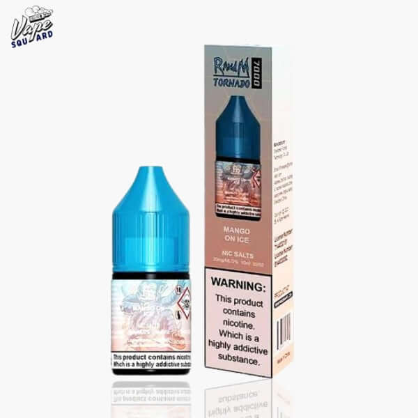 Mango on Ice Fumot RandM Tornado 7000 Nic Salts 10ml (Box of 10)