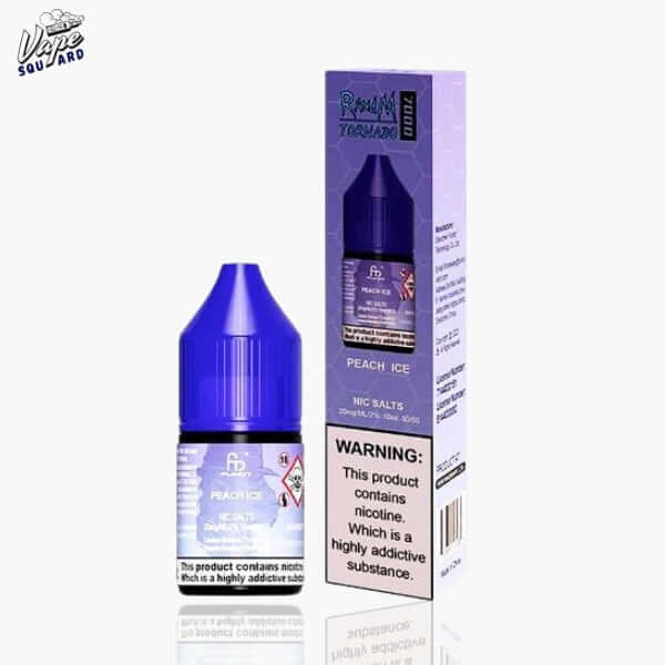 Peach Ice Fumot RandM Tornado 7000 Nic Salts 10ml (Box of 10)