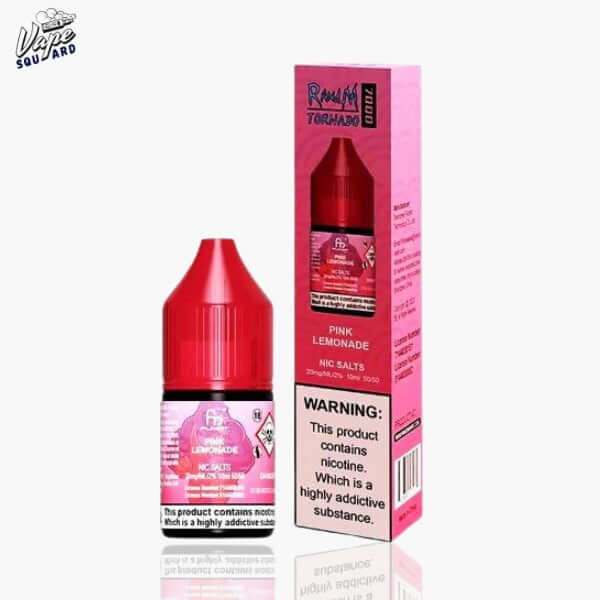 Pink Lemonade Fumot RandM Tornado 7000 Nic Salts 10ml (Box of 10)