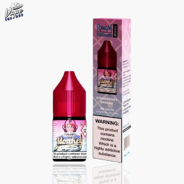 Strawberry Banana Fumot RandM Tornado 7000 Nic Salts 10ml (Box of 10)