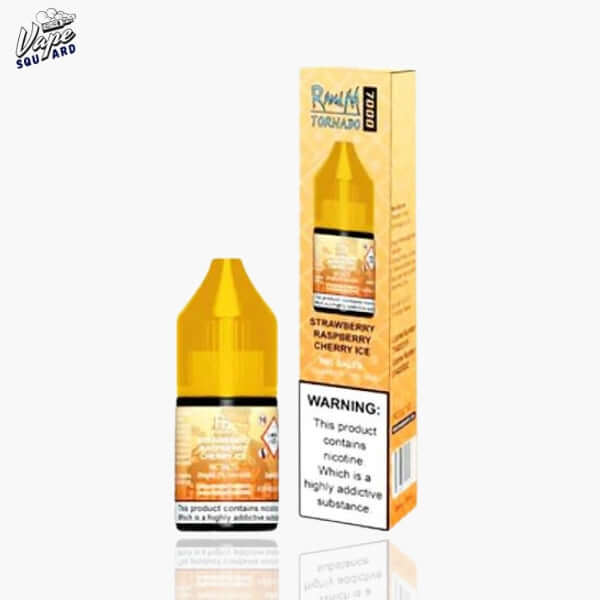 Strawberry Raspberry Cherry Ice Fumot RandM Tornado 7000 Nic Salts 10ml (Box of 10)