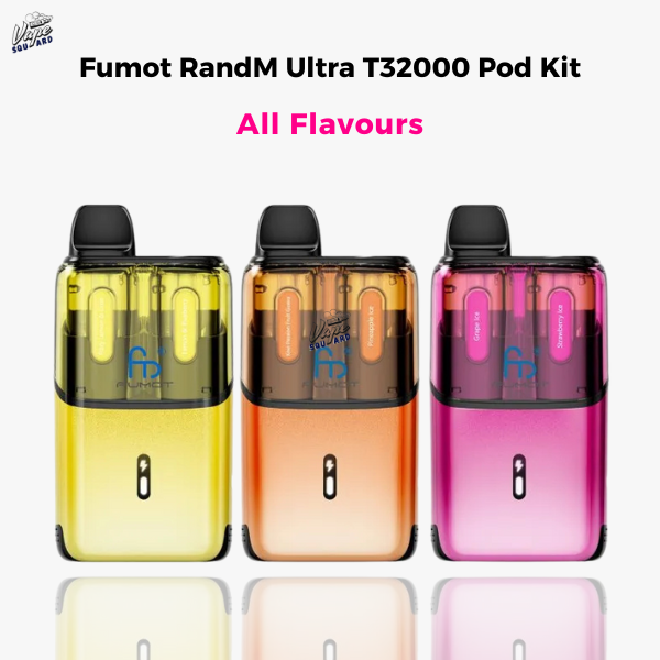 Fumot RandM Ultra T32000 Prefilled Pod Kit - All Flavours