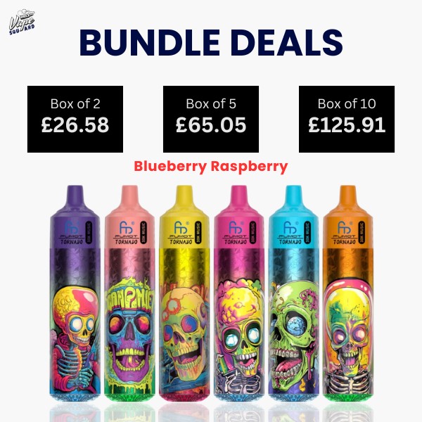 Fumot Tornado 30K Music Blueberry Raspberry Prefilled Vape