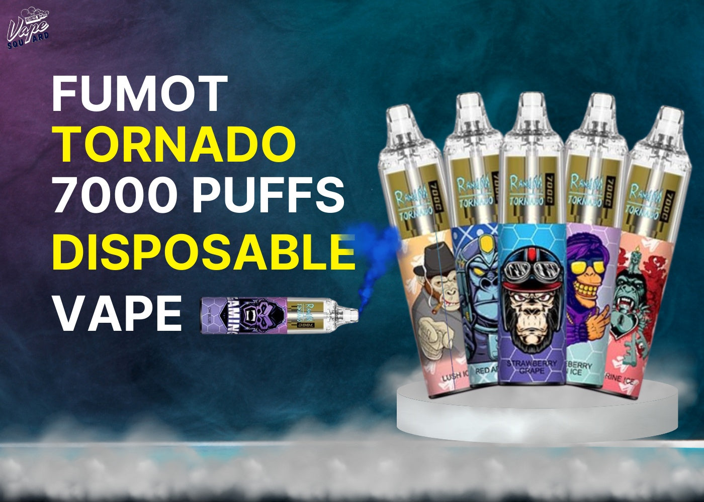 Fumot Tornado 7000 Puffs Disposable Vape UK