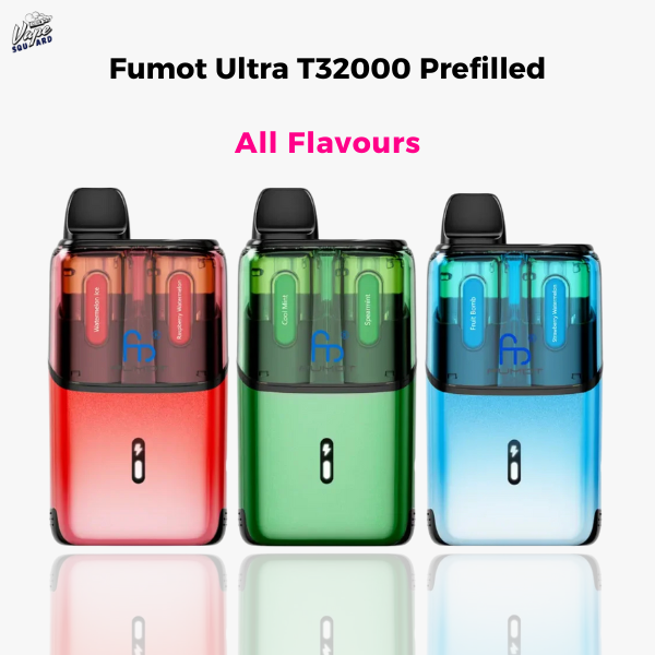 Fumot Ultra T32000 Prefilled Vape Kit: The Ultimate Flavor Collection
