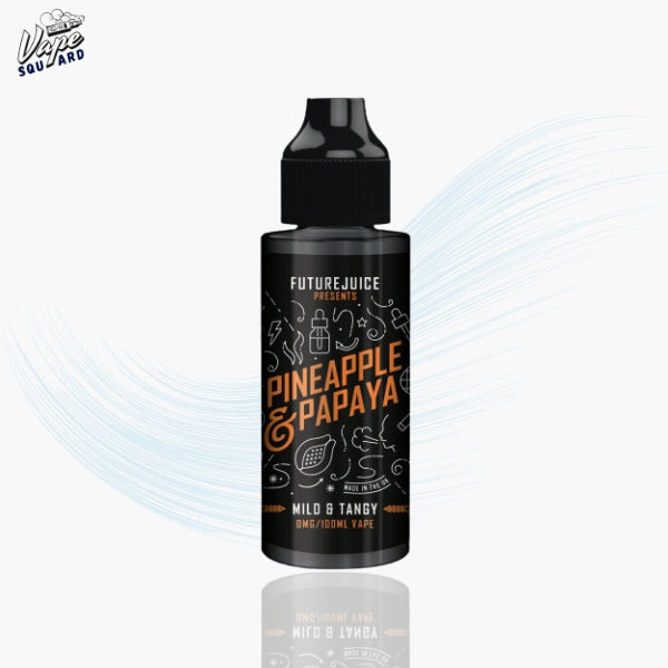 Pineapple and Papaya Future Juice Shortfill E-Liquids 100ml
