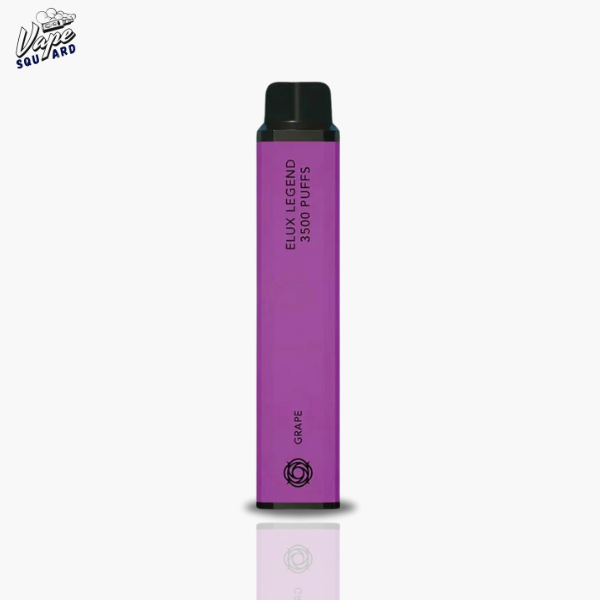 Grape Elux Legend 3500 Prefilled Vape Bar
