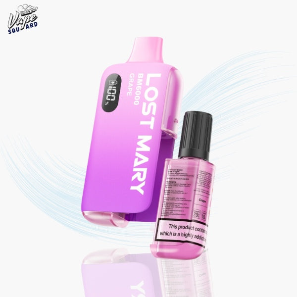 Grape Lost Mary BM6000 Prefilled Vape Kit