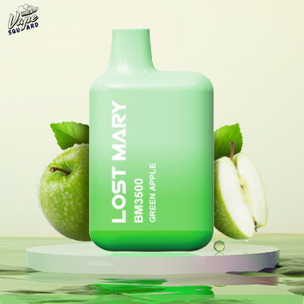 Green Apple Lost Mary Bm3500 Prefilled Vape