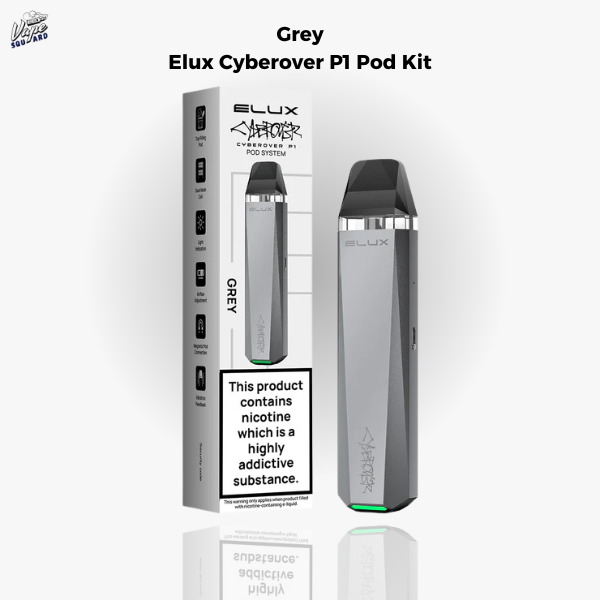 Grey Elux Cyberover P1 Pod Kit