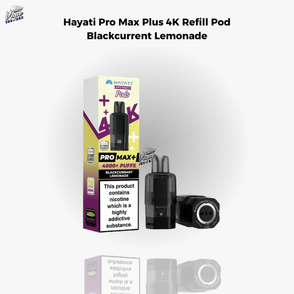 Hayati Pro Max Plus 4K Blackcurrant Lemonade Refill Pods