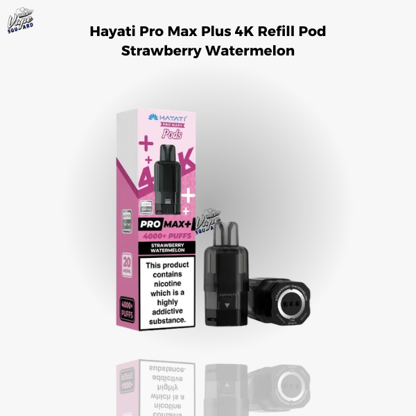 Hayati Pro Max Plus 4K Strawberry Watermelon Refill Pods
