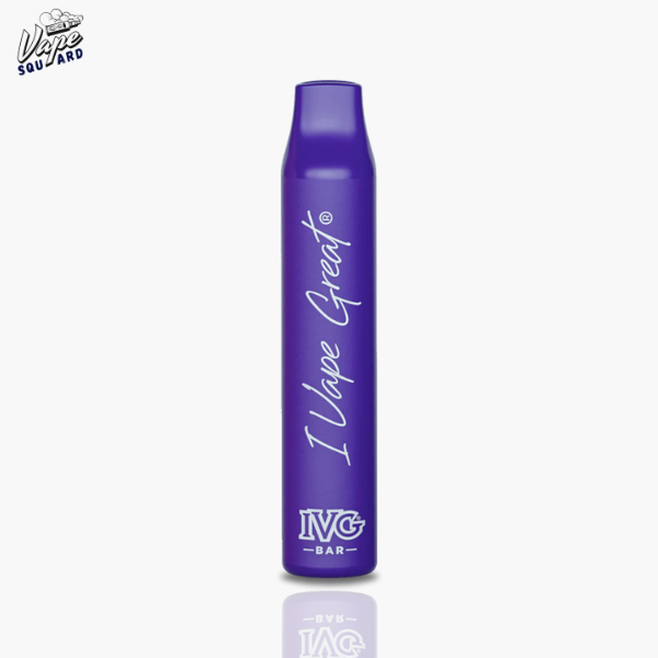 Blackcurrant Menthol IVG Bar Disposable Vape