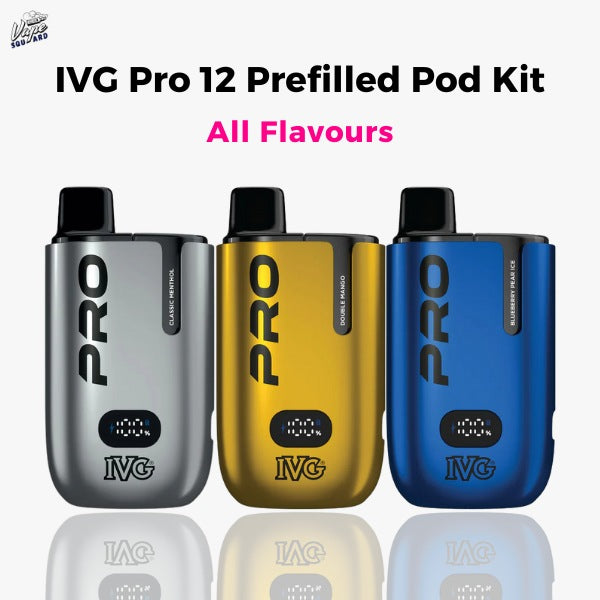 IVG Pro 12 Prefilled Pod Kit: The Ultimate Flavor Collection