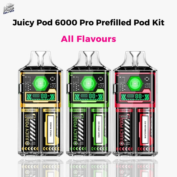 Juicy Pod 6000 Pro Prefilled Pod Kit
