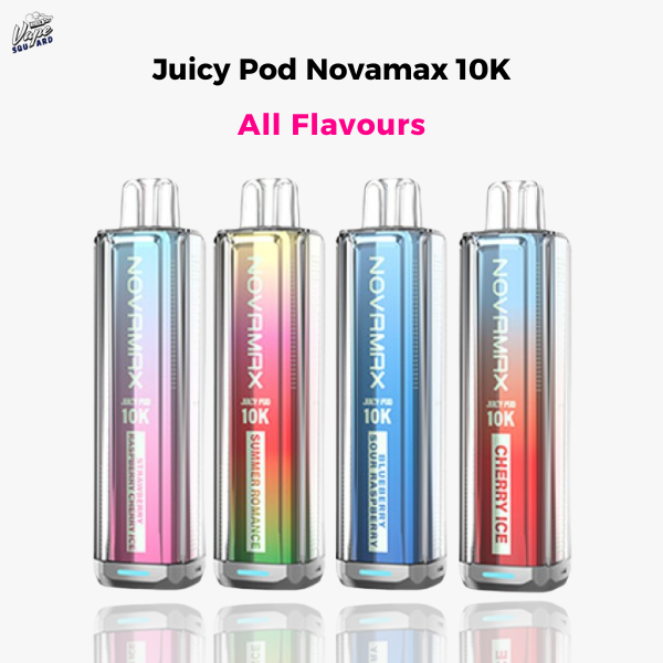 Juicy Pod Novamax 10K Prefilled Pod Kit - All Flavours