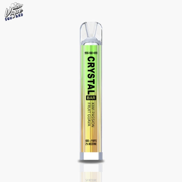 Kiwi Passion Fruit Guava SKE Crystal Bar 600 Prefilled Vape