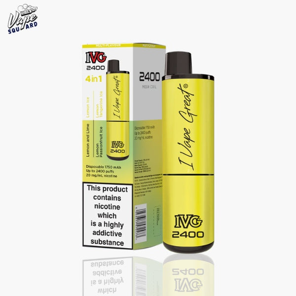gold bar 12k vape IVG 2400 Disposable Vapes Review - The Vaping Revolver! main image 0