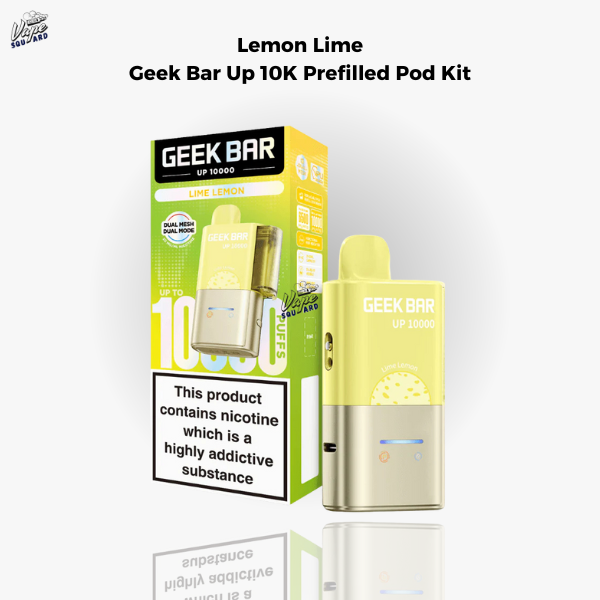 Lemon Lime Geek Bar Up 10K Prefilled Pod Kit
