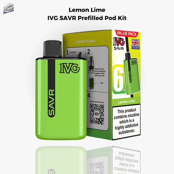 Lemon Lime IVG SAVR Prefilled Pod Kit