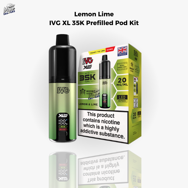 Lemon Lime IVG XL 35K Prefilled Pod Kit