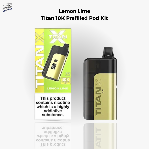 Lemon Lime Titan 10K Prefilled Pod Kit