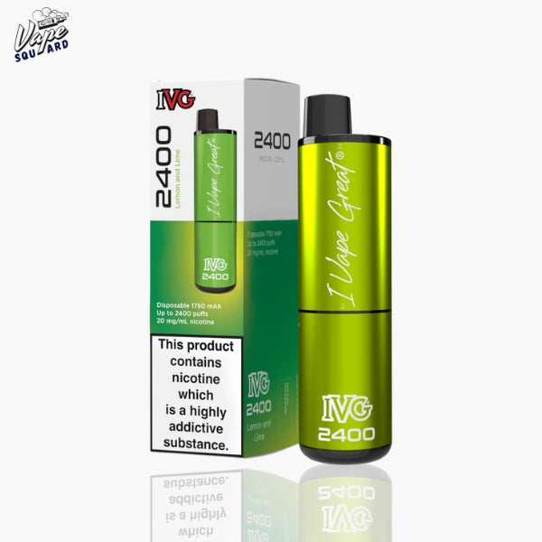 Lemon and Lime IVG 2400 Prefilled Vape
