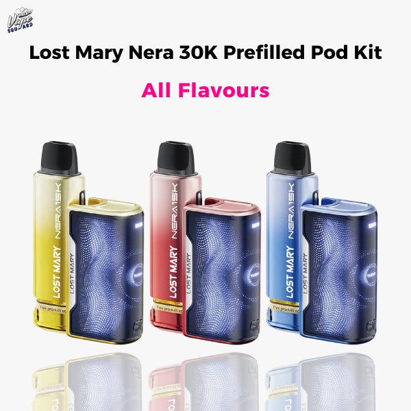 Lost Mary Nera 30K Prefilled Pod Kit: The Ultimate Flavor Collection
